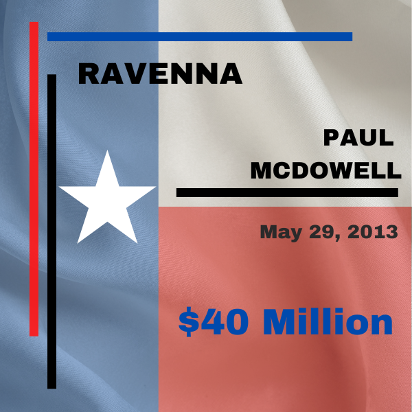 Texas Powerball Winner - Paul McDowell